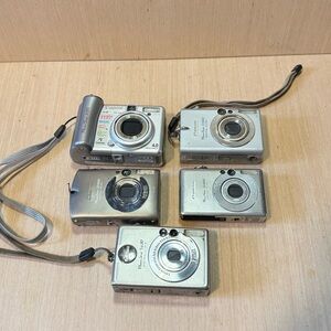 Lot Of 5 Canon Digital Cameras Broken For “Parts/Repair-Only”Read Below For Info